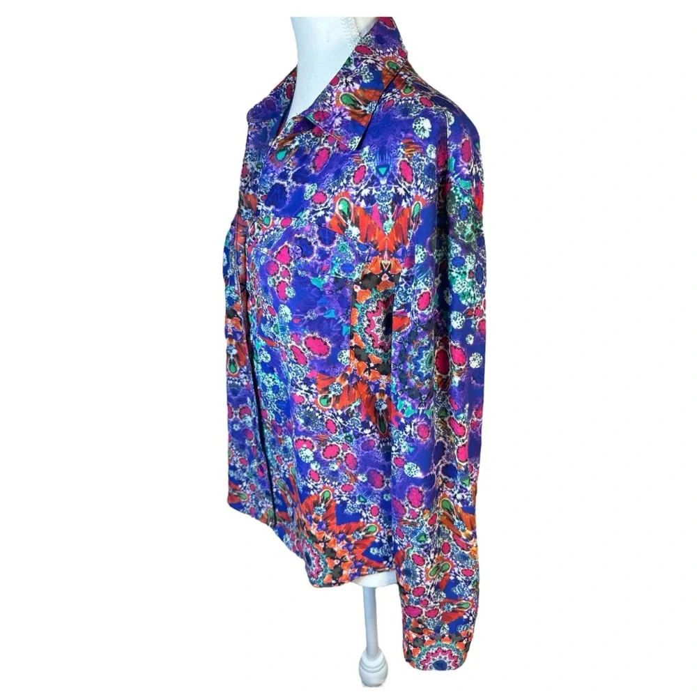 Nanette Lepore Multicolor Floral Blouse - Picture 3 of 7